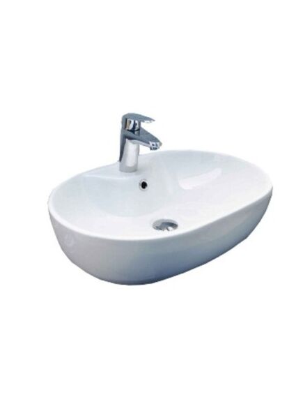 Купить Раковина-чаша CeramaLux 59 9163 Белая (9163) по цене 9600 руб., в Санкт-Петебруге в интернет магазине 100-Систем, а также дургие товары CeramaLux из раздела Накладные раковины и Раковины и пьедесталы