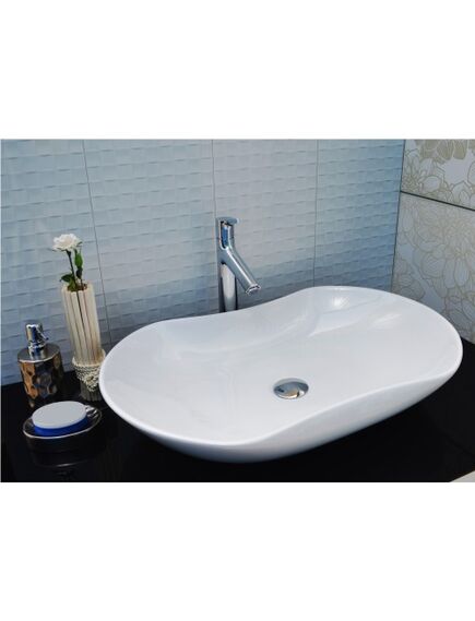 Купить Раковина-чаша CeramaLux 66 9175 Белая (9175) по цене 9600 руб., в Санкт-Петебруге в интернет магазине 100-Систем, а также дургие товары CeramaLux из раздела Накладные раковины и Раковины и пьедесталы
