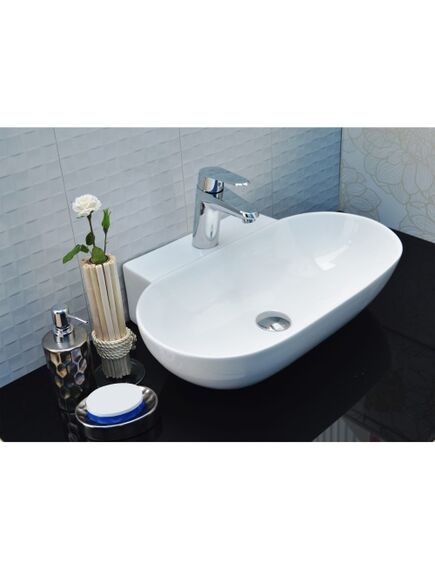Купить Раковина-чаша CeramaLux 56 9234 Белая (9234) по цене 6300 руб., в Санкт-Петебруге в интернет магазине 100-Систем, а также дургие товары CeramaLux из раздела Накладные раковины и Раковины и пьедесталы