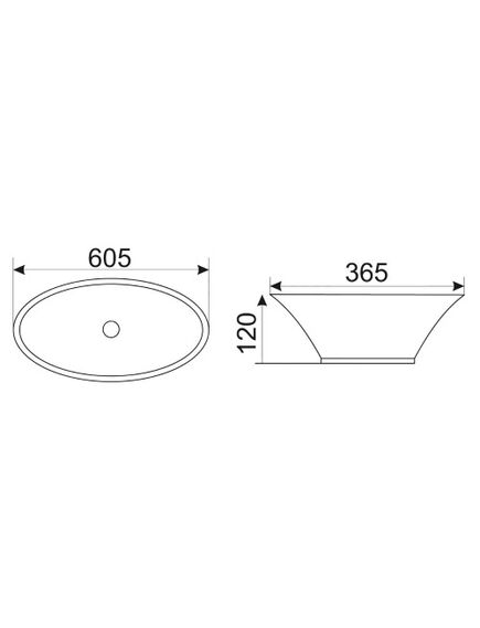 Купить CeramaLux N 9397 Раковина накладная  61 см (9397) по цене 11200 руб., в Санкт-Петебруге в интернет магазине 100-Систем, а также дургие товары CeramaLux из раздела Накладные раковины и Раковины и пьедесталы