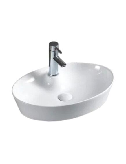 Купить CeramaLux N 9436 Раковина накладная  55 см (9436) по цене 9600 руб., в Санкт-Петебруге в интернет магазине 100-Систем, а также дургие товары CeramaLux из раздела Накладные раковины и Раковины и пьедесталы