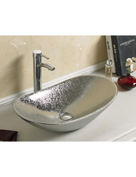 Купить CeramaLux NC 7811ASS Раковина накладная  62 см (7811АSS) по цене 15200 руб., в Санкт-Петебруге в интернет магазине 100-Систем, а также дургие товары CeramaLux из раздела Накладные раковины и Раковины и пьедесталы
