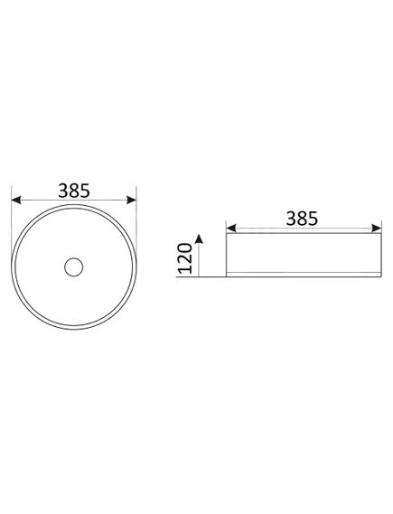 Купить CeramaLux NC 78308 Раковина накладная 38 см (78308) по цене 1200 руб., в Санкт-Петебруге в интернет магазине 100-Систем, а также дургие товары CeramaLux из раздела Накладные раковины и Раковины и пьедесталы