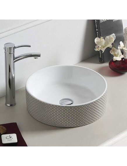 Купить CeramaLux NC 78310 Раковина накладная 38 см (78310) по цене 8300 руб., в Санкт-Петебруге в интернет магазине 100-Систем, а также дургие товары CeramaLux из раздела Накладные раковины и Раковины и пьедесталы