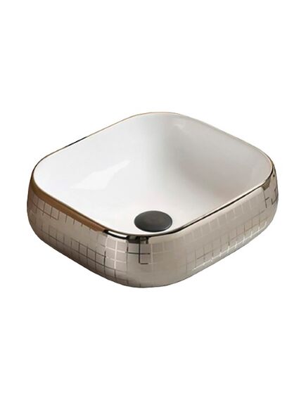 Купить CeramaLux NC 78321 Раковина накладная  45 см (78321) по цене 7800 руб., в Санкт-Петебруге в интернет магазине 100-Систем, а также дургие товары CeramaLux из раздела Накладные раковины и Раковины и пьедесталы