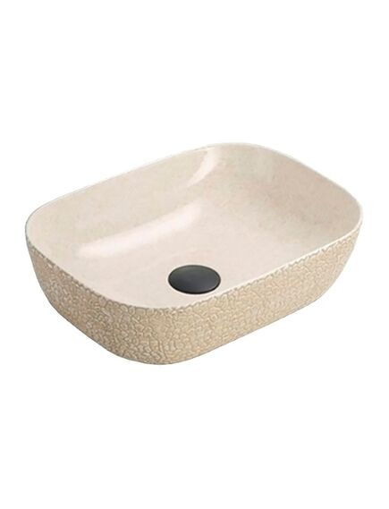 Купить Раковина CeramaLux 46 78475 Бежевая (78475) по цене 9104.55 руб., в Санкт-Петебруге в интернет магазине 100-Систем, а также дургие товары CeramaLux из раздела Накладные раковины и Раковины и пьедесталы