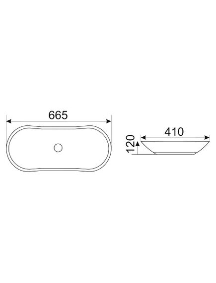 Купить Раковина CeramaLux 66 9175AB Черная (9175AB) по цене 10900 руб., в Санкт-Петебруге в интернет магазине 100-Систем, а также дургие товары CeramaLux из раздела Накладные раковины и Раковины и пьедесталы