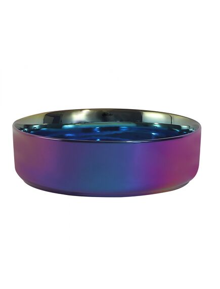 Купить Раковина накладная ABBER Bequem AC2109Regen хамелеон (ac2109regen) по цене 12348 руб., в Санкт-Петебруге в интернет магазине 100-Систем, а также дургие товары ABBER из раздела Накладные раковины и Раковины и пьедесталы