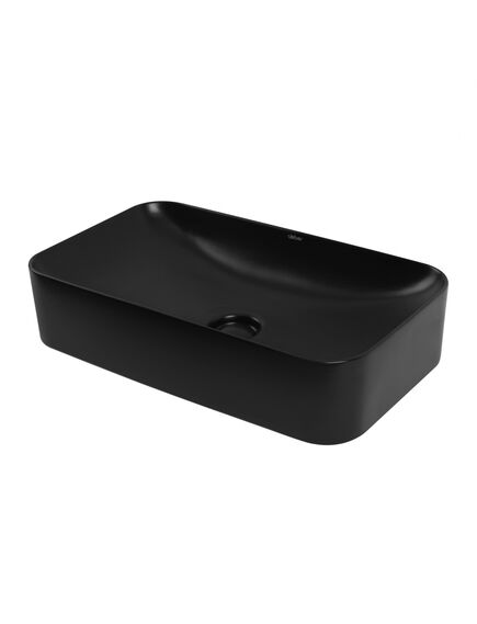 Купить Раковина накладная ABBER Rechteck AC2204MB черная матовая (ac2204mb) по цене 12750 руб., в Санкт-Петебруге в интернет магазине 100-Систем, а также дургие товары ABBER из раздела Накладные раковины и Раковины и пьедесталы