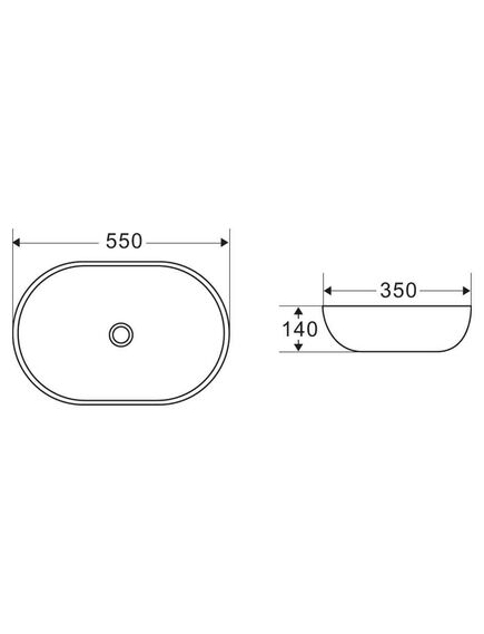 Купить Накладная раковина BelBagno BB1048 (bb1048) по цене 8690 руб., в Санкт-Петебруге в интернет магазине 100-Систем, а также дургие товары BelBagno из раздела Накладные раковины и Раковины и пьедесталы