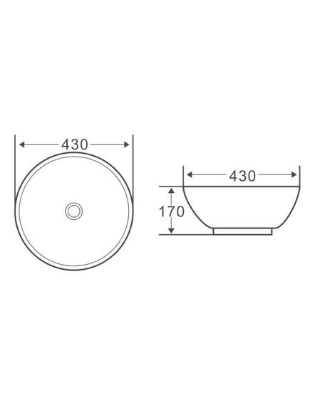 Купить Накладная раковина BelBagno BB1077 (bb1077) по цене 7020 руб., в Санкт-Петебруге в интернет магазине 100-Систем, а также дургие товары BelBagno из раздела Накладные раковины и Раковины и пьедесталы