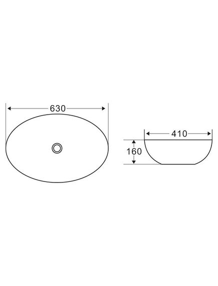 Купить Накладная раковина BelBagno BB1104 (bb1104) по цене 11280 руб., в Санкт-Петебруге в интернет магазине 100-Систем, а также дургие товары BelBagno из раздела Накладные раковины и Раковины и пьедесталы
