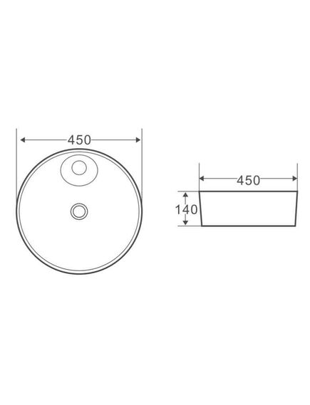 Купить Накладная раковина BelBagno BB1306 (BB1306) по цене 7020 руб., в Санкт-Петебруге в интернет магазине 100-Систем, а также дургие товары BelBagno из раздела Накладные раковины и Раковины и пьедесталы