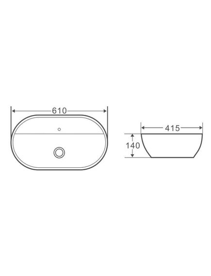 Купить Накладная раковина BelBagno BB1346 (BB1346) по цене 11700 руб., в Санкт-Петебруге в интернет магазине 100-Систем, а также дургие товары BelBagno из раздела Накладные раковины и Раковины и пьедесталы