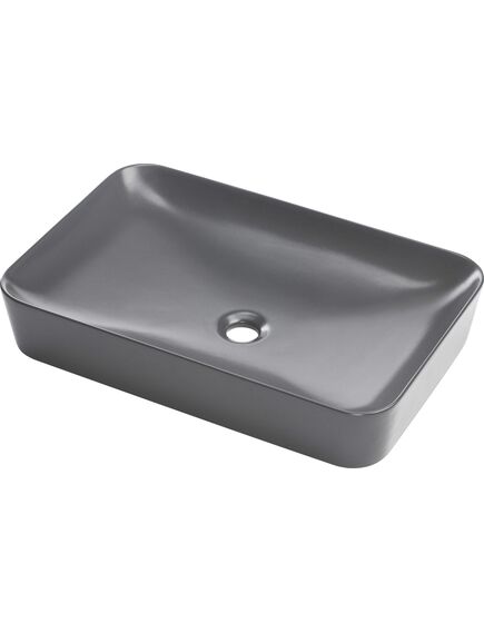 Купить CDS_DU6S DEANTE Раковина накладная TESS 60*40 (антрацит) (cds_du6s) по цене 38180 руб., в Санкт-Петебруге в интернет магазине 100-Систем, а также дургие товары DEANTE из раздела Накладные раковины и Раковины и пьедесталы