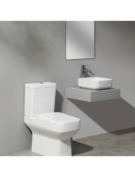 Купить CeramaLux N D1303 Раковина накладная 39 см (d1303) по цене 7300 руб., в Санкт-Петебруге в интернет магазине 100-Систем, а также дургие товары CeramaLux из раздела Накладные раковины и Раковины и пьедесталы