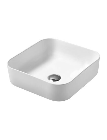 Купить CeramaLux N D1303 Раковина накладная 39 см (d1303) по цене 7300 руб., в Санкт-Петебруге в интернет магазине 100-Систем, а также дургие товары CeramaLux из раздела Накладные раковины и Раковины и пьедесталы