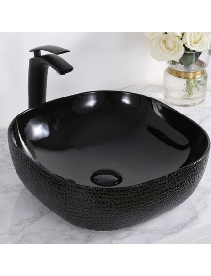 Купить CeramaLux NC D1301H004 Раковина накладная  43 см (d1301h004) по цене 7300 руб., в Санкт-Петебруге в интернет магазине 100-Систем, а также дургие товары CeramaLux из раздела Накладные раковины и Раковины и пьедесталы
