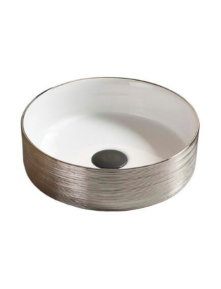 Купить CeramaLux NC С1054 Раковина накладная 37 см (c1054) по цене 8300 руб., в Санкт-Петебруге в интернет магазине 100-Систем, а также дургие товары CeramaLux из раздела Накладные раковины и Раковины и пьедесталы