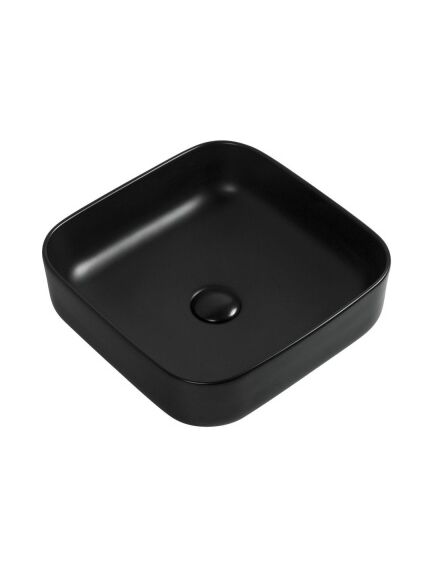 Купить Раковина Aquanet City-1-MB 38,5 черный (city-1-mb) по цене 14930 руб., в Санкт-Петебруге в интернет магазине 100-Систем, а также дургие товары AQUANET из раздела Накладные раковины и Раковины и пьедесталы