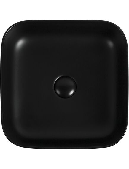 Купить Раковина Aquanet City-1-MB 38,5 черный (city-1-mb) по цене 14930 руб., в Санкт-Петебруге в интернет магазине 100-Систем, а также дургие товары AQUANET из раздела Накладные раковины и Раковины и пьедесталы