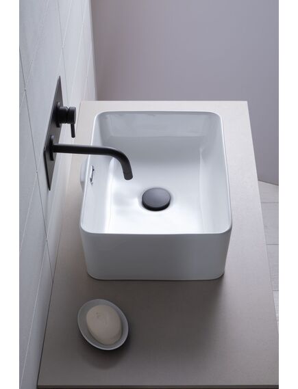 Купить Раковина Aquanet Perfect-1 40,5 (perfect-1) по цене 9150 руб., в Санкт-Петебруге в интернет магазине 100-Систем, а также дургие товары AQUANET из раздела Накладные раковины и Раковины и пьедесталы