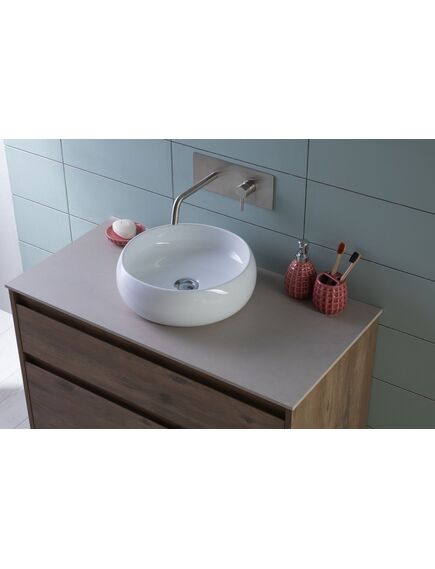 Купить Раковина Aquanet Round-1 36 (round-1) по цене 9660 руб., в Санкт-Петебруге в интернет магазине 100-Систем, а также дургие товары AQUANET из раздела Накладные раковины и Раковины и пьедесталы