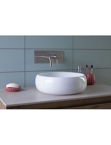 Купить Раковина Aquanet Round-1 36 (round-1) по цене 9660 руб., в Санкт-Петебруге в интернет магазине 100-Систем, а также дургие товары AQUANET из раздела Накладные раковины и Раковины и пьедесталы