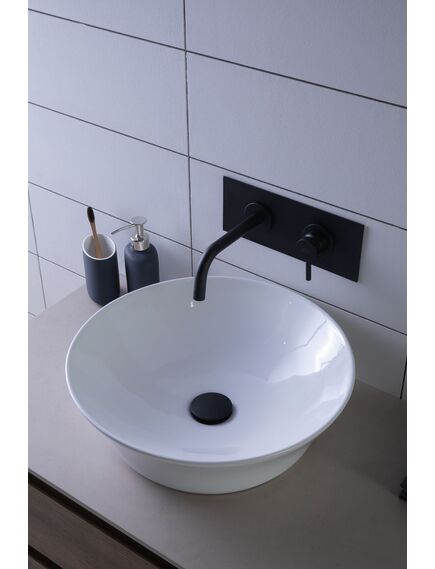 Купить Раковина Aquanet Smart-1 42 (smart-1) по цене 9150 руб., в Санкт-Петебруге в интернет магазине 100-Систем, а также дургие товары AQUANET из раздела Накладные раковины и Раковины и пьедесталы