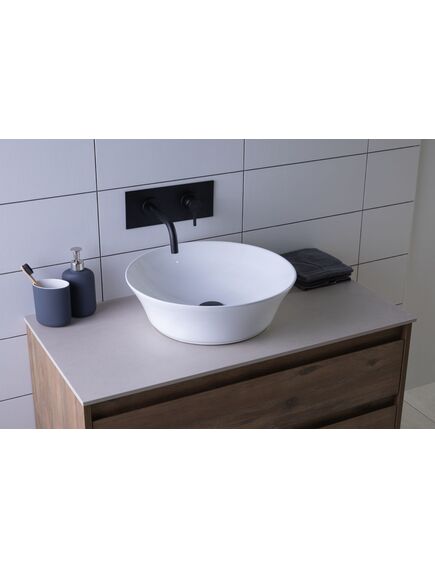 Купить Раковина Aquanet Smart-1 42 (smart-1) по цене 9150 руб., в Санкт-Петебруге в интернет магазине 100-Систем, а также дургие товары AQUANET из раздела Накладные раковины и Раковины и пьедесталы