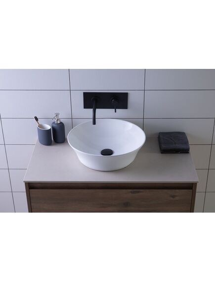 Купить Раковина Aquanet Smart-1 42 (smart-1) по цене 9150 руб., в Санкт-Петебруге в интернет магазине 100-Систем, а также дургие товары AQUANET из раздела Накладные раковины и Раковины и пьедесталы