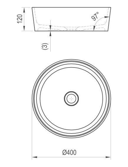 Купить Раковина-чаша Ravak Moon 1 40 XJN01300000 Белая (XJN01300000) по цене 13530 руб., в Санкт-Петебруге в интернет магазине 100-Систем, а также дургие товары RAVAK из раздела Накладные раковины и Раковины и пьедесталы