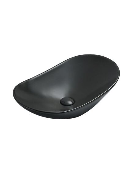 Купить Раковина керамическая Vincea VBS-508MB, 615*360*155, накладная, цвет черный матовый , , шт (VBS-508MB) по цене 11837 руб., в Санкт-Петебруге в интернет магазине 100-Систем, а также дургие товары Vincea из раздела Накладные раковины и Раковины и пьедесталы