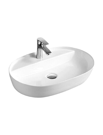 Купить CeramaLux N D1346 Раковина накладная  61 см (d1346) по цене 10000 руб., в Санкт-Петебруге в интернет магазине 100-Систем, а также дургие товары CeramaLux из раздела Накладные раковины и Раковины и пьедесталы