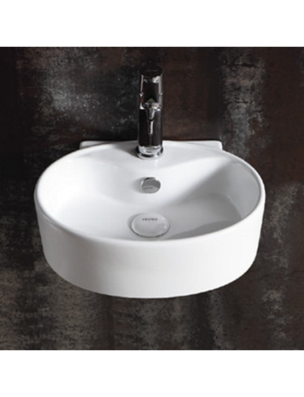 Купить CeramaLux N TR 4358 Раковина накладная 40 см (tr4358) по цене 9500 руб., в Санкт-Петебруге в интернет магазине 100-Систем, а также дургие товары CeramaLux из раздела Накладные раковины и Раковины и пьедесталы