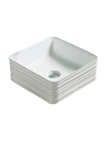 Купить CeramaLux N W1531A Раковина накладная 38 см (w1531а) по цене 9400 руб., в Санкт-Петебруге в интернет магазине 100-Систем, а также дургие товары CeramaLux из раздела Накладные раковины и Раковины и пьедесталы