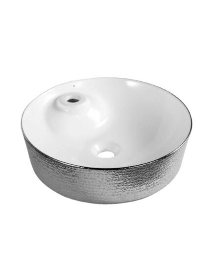 Купить CeramaLux NC D1306H021 Раковина накладная  45 см (d1306h021) по цене 7300 руб., в Санкт-Петебруге в интернет магазине 100-Систем, а также дургие товары CeramaLux из раздела Накладные раковины и Раковины и пьедесталы