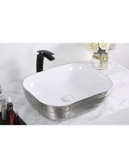 Купить Раковина-чаша CeramaLux 45 D1333H1 Серебро (d1333h131) по цене 7300 руб., в Санкт-Петебруге в интернет магазине 100-Систем, а также дургие товары CeramaLux из раздела Накладные раковины и Раковины и пьедесталы