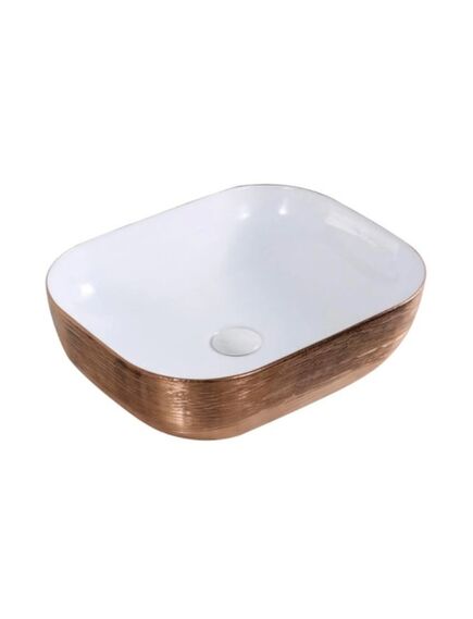 Купить CeramaLux NC D1333H132 Раковина накладная  46 см (D1333H132) по цене 13267.8 руб., в Санкт-Петебруге в интернет магазине 100-Систем, а также дургие товары CeramaLux из раздела Накладные раковины и Раковины и пьедесталы