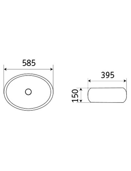 Купить Раковина CeramaLux 60 J2102 Черная (j2102) по цене 15200 руб., в Санкт-Петебруге в интернет магазине 100-Систем, а также дургие товары CeramaLux из раздела Накладные раковины и Раковины и пьедесталы