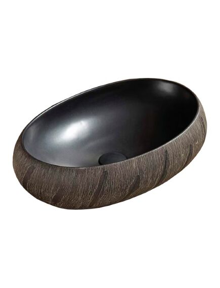 Купить Раковина CeramaLux 60 J2102 Черная (j2102) по цене 15200 руб., в Санкт-Петебруге в интернет магазине 100-Систем, а также дургие товары CeramaLux из раздела Накладные раковины и Раковины и пьедесталы