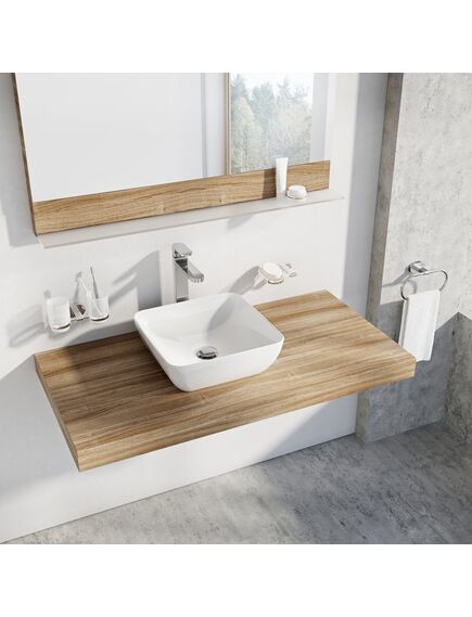 Купить Раковина 38 см Ravak Uni Slim XJX01138001 (XJX01138001) по цене 22550 руб., в Санкт-Петебруге в интернет магазине 100-Систем, а также дургие товары RAVAK из раздела Накладные раковины и Раковины и пьедесталы