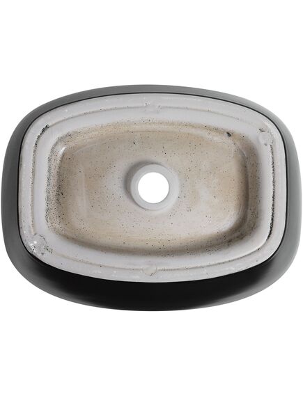 Купить Раковина Aquanet Fine-1-MB 50 черный матовый (fine-1-mb) по цене 15410 руб., в Санкт-Петебруге в интернет магазине 100-Систем, а также дургие товары AQUANET из раздела Накладные раковины и Раковины и пьедесталы