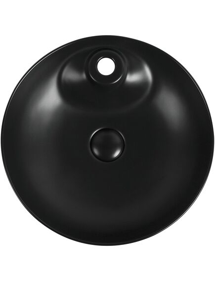Купить Раковина Aquanet Moon-2-MB 43 черный матовый (MOON-2-MB) по цене 15410 руб., в Санкт-Петебруге в интернет магазине 100-Систем, а также дургие товары AQUANET из раздела Накладные раковины и Раковины и пьедесталы