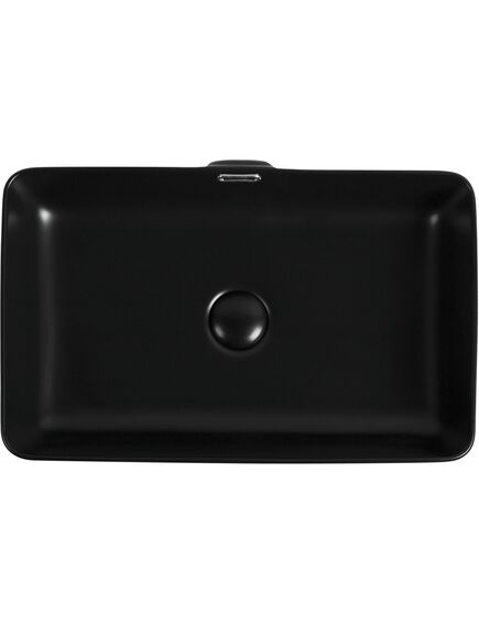 Купить Раковина Aquanet Perfect-3-MB 55 черный матовый (perfect-3-mb) по цене 17250 руб., в Санкт-Петебруге в интернет магазине 100-Систем, а также дургие товары AQUANET из раздела Накладные раковины и Раковины и пьедесталы