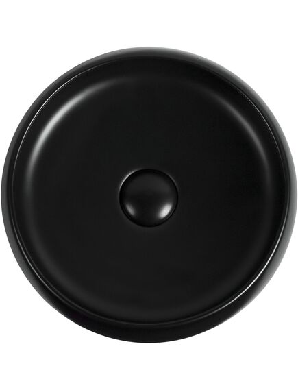 Купить Раковина Aquanet Round-1-MB 36 черный матовый (ROUND-1-MB) по цене 14580 руб., в Санкт-Петебруге в интернет магазине 100-Систем, а также дургие товары AQUANET из раздела Накладные раковины и Раковины и пьедесталы