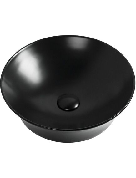 Купить Раковина Aquanet Smart-1-MB 42 черный матовый (smart-1-mb) по цене 15410 руб., в Санкт-Петебруге в интернет магазине 100-Систем, а также дургие товары AQUANET из раздела Накладные раковины и Раковины и пьедесталы