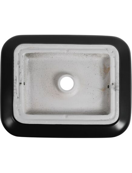 Купить Раковина Aquanet Soul-1-MB 40 черный (SOUL-1-MB) по цене 15410 руб., в Санкт-Петебруге в интернет магазине 100-Систем, а также дургие товары AQUANET из раздела Накладные раковины и Раковины и пьедесталы