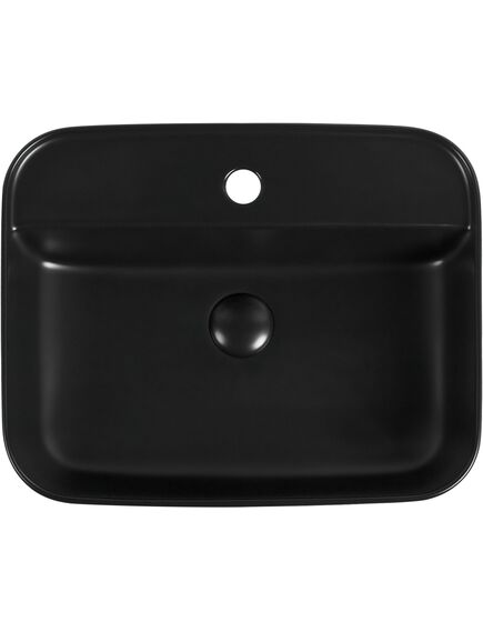 Купить Раковина Aquanet Soul-2-MB 50 черный матовый (SOUL-2-MB) по цене 15410 руб., в Санкт-Петебруге в интернет магазине 100-Систем, а также дургие товары AQUANET из раздела Накладные раковины и Раковины и пьедесталы