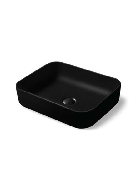 Купить Раковина керамическая Vincea VBS-105MB, 500*410*130, накладная, цвет матовый черный, , шт (vbs-105mb) по цене 12350 руб., в Санкт-Петебруге в интернет магазине 100-Систем, а также дургие товары Vincea из раздела Накладные раковины и Раковины и пьедесталы